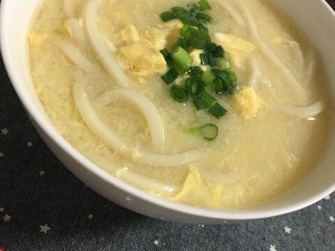 白だしで簡単！！かきたま生姜うどん